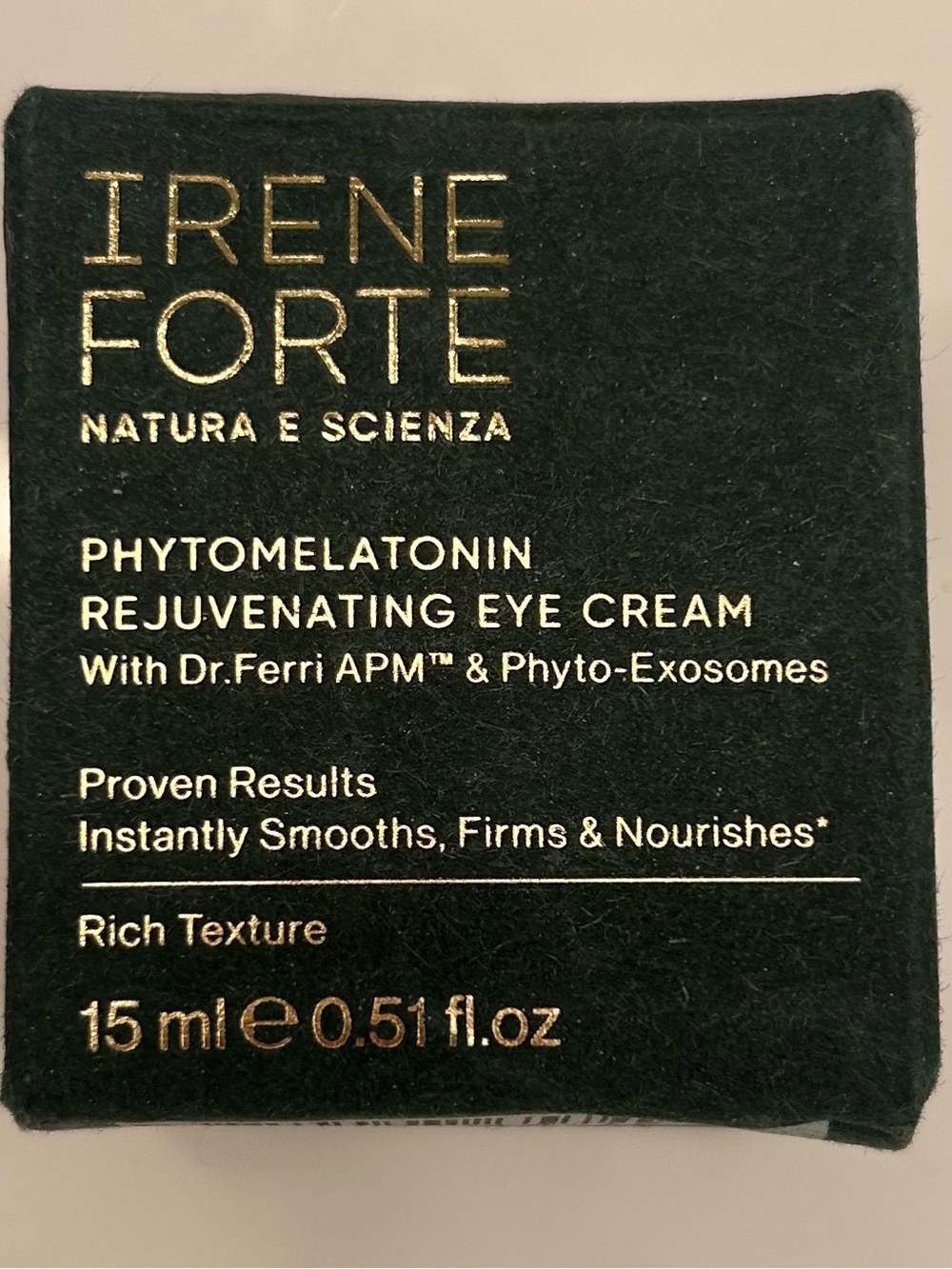 IRENE FORTE Phytomelatonin Rejuvenating Eye Cream